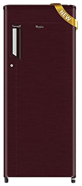 Whirlpool Frost Free 190 L Single Door Refrigerator (205 Icemagic Powercool Prm 5S, Wine Titanium)