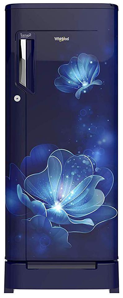 

Whirlpool 190 L 3 star Direct cool Refrigerator - 205 IMPC ROY 3S SAPPHIRE RADIANCE-E Blue