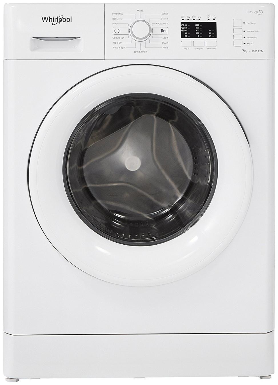 Whirlpool 7 kg Fully Automatic Front Load Washing machine - FRESH CARE ...
