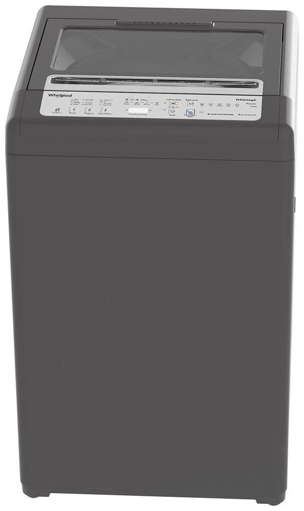 

Whirlpool 7 kg Fully automatic top load Washing machine - WHITEMAGIC PREMIER Grey