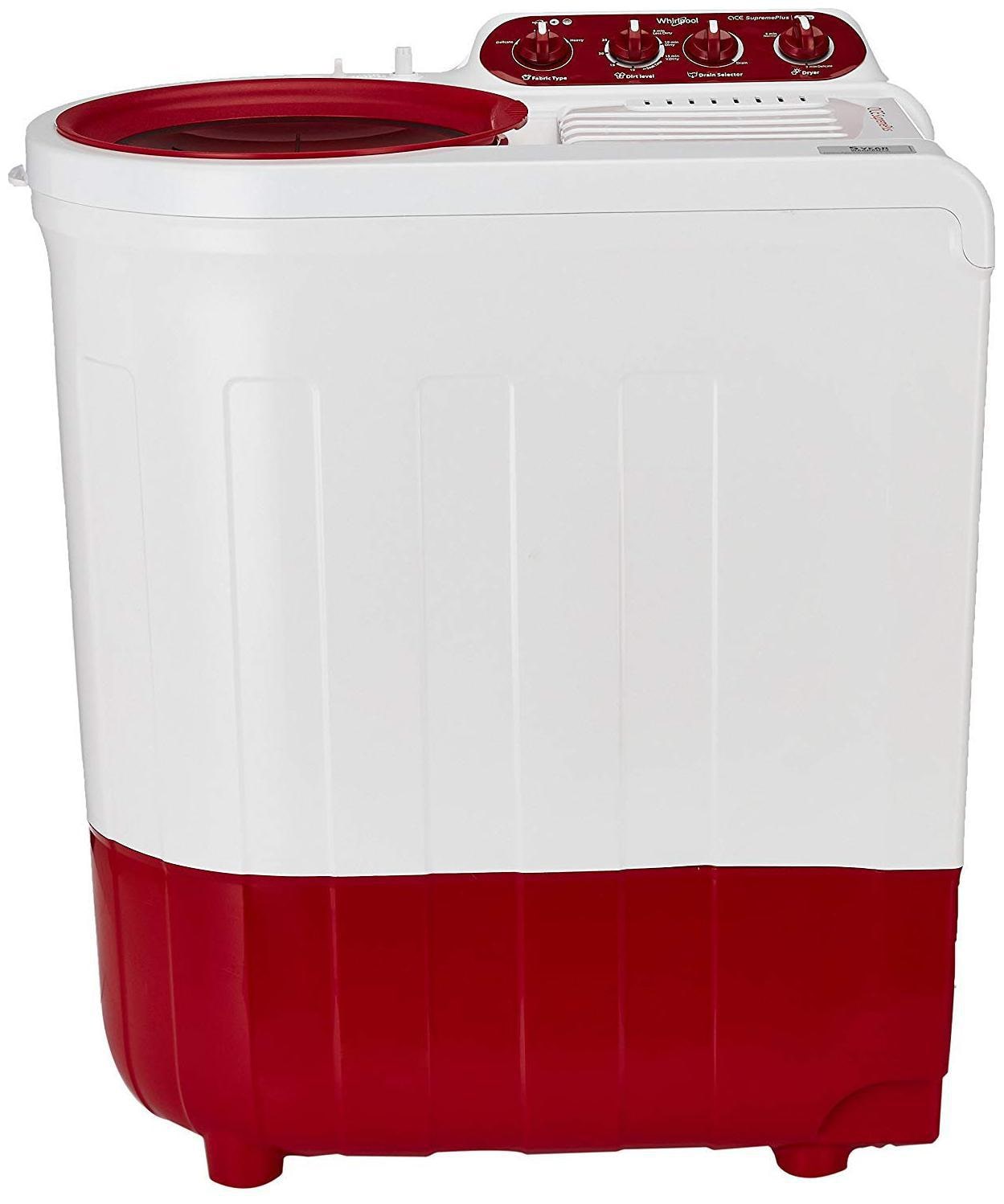 

Whirlpool 7 2 Kg Semi Automatic Top Load Washing machine - ACE SUPREME PLUS 7 2 KG Coral red
