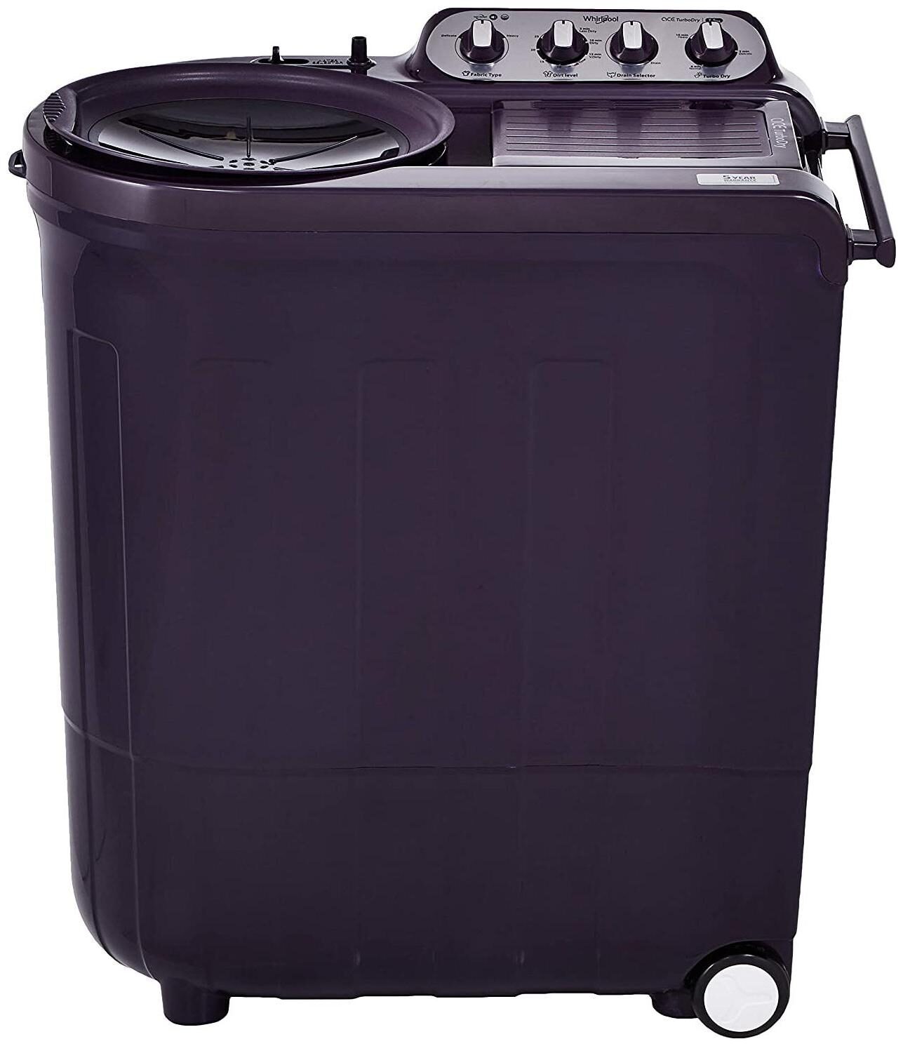 

Whirlpool 7 5 kg Semi Automatic Top Load Washing machine - ACE 7 5 TRB DRY PURPLE DAZZLE (5YR) Purple dazzle