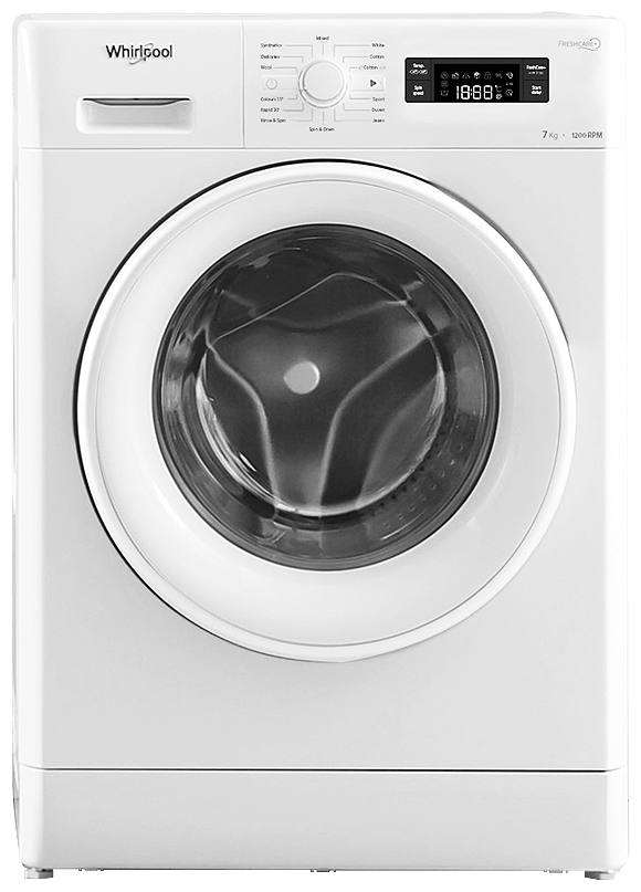 Whirlpool 7 Kg Fully automatic front load Washing machine - FRESHCARE ...