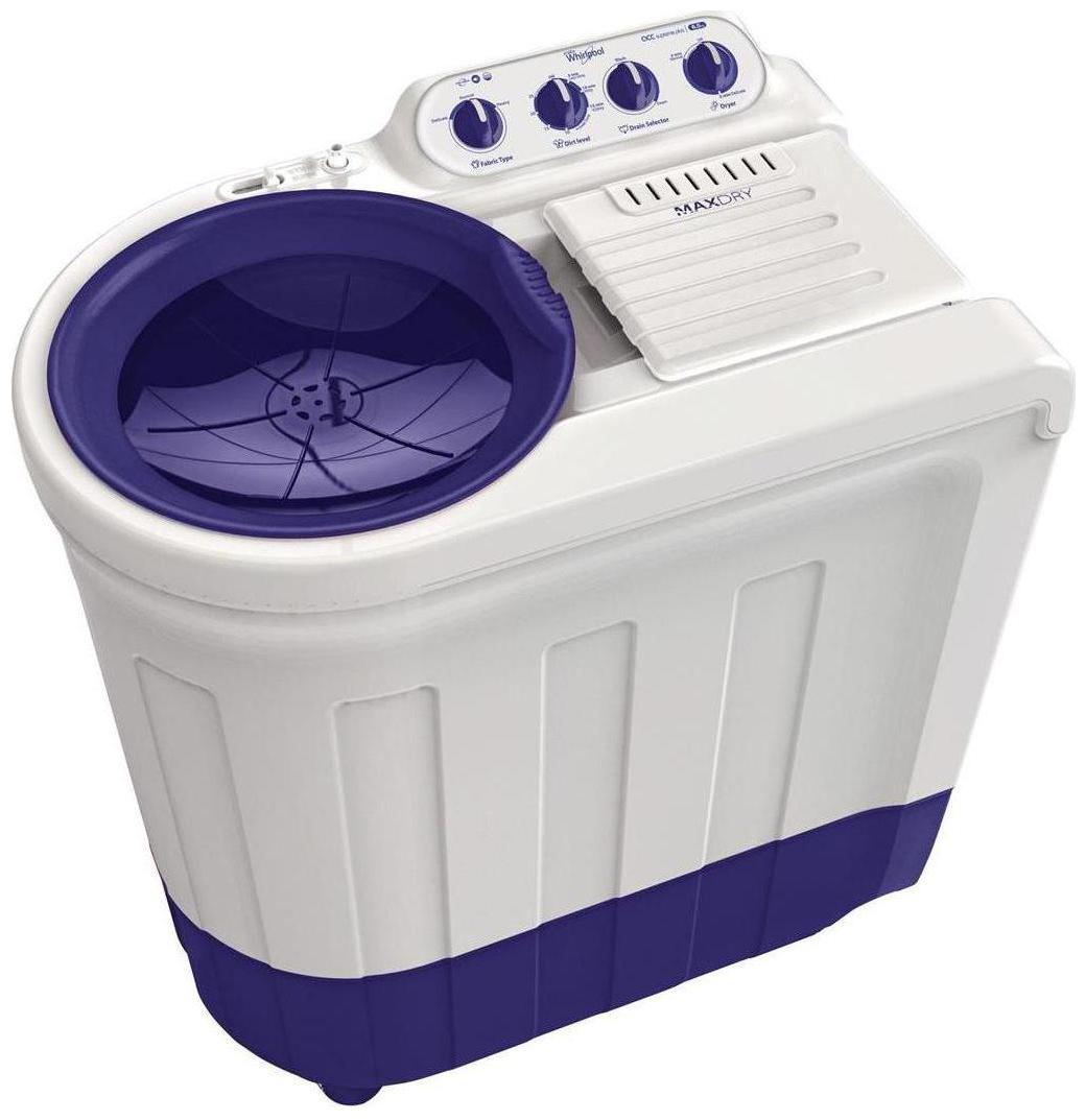 

Whirlpool 8 Kg Semi automatic top load Washing machine - ACE 8 0 SUPERSOAK PURPLE 8 KG Black