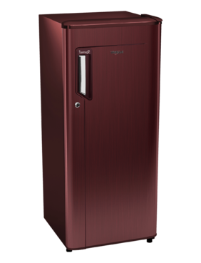 Whirlpool Direct Cool 185 Single Door Refrigerator 200 IMPWCOOL CLS PLUS 3S GREY Wine
