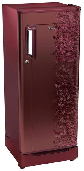 Whirlpool Direct Cool 190 L Single Door Refrigerator (205 Icemagic Powercool Roy 3S, Wine Exotica)