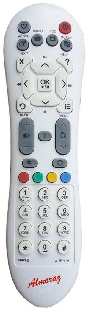 Almoraz VCN412 VIDEOCON d2h Remote Fully Compatible with Videocon d2h Set Top Box by Red Rocks Galleria
