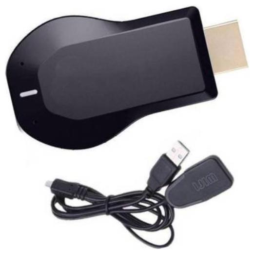 

Guggu KRK 543K Miracast WiFi HDMI Dongle Wireless Display for TV Laptop Desktop Tablet Compatible with All Smartphone