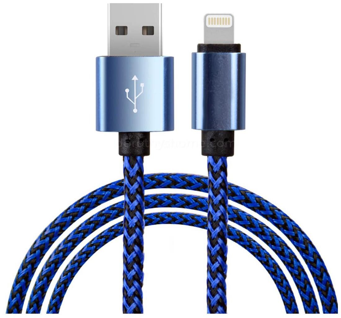 

5Plus 1 2m long Nylon Braided 8 Pin cable
