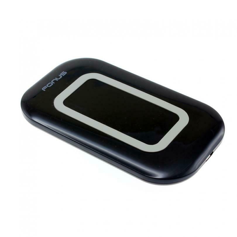

10W FAST CHARGE WIRELESS CHARGER SLIM CHARGING PAD BLACK I7A for SMARTPHONES