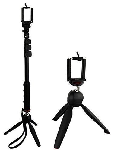 

2 in 1 Adjustable Selfie Stick Monopod and YT 228 for Smartphones BY CHG