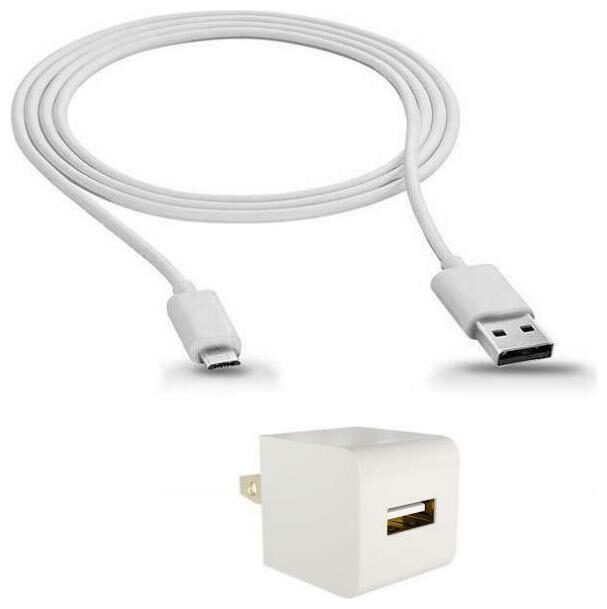 

2-IN-1 HOME WALL TRAVEL CHARGER AC USB ADAPTER DATA CABLE D4P for SMARTPHONES