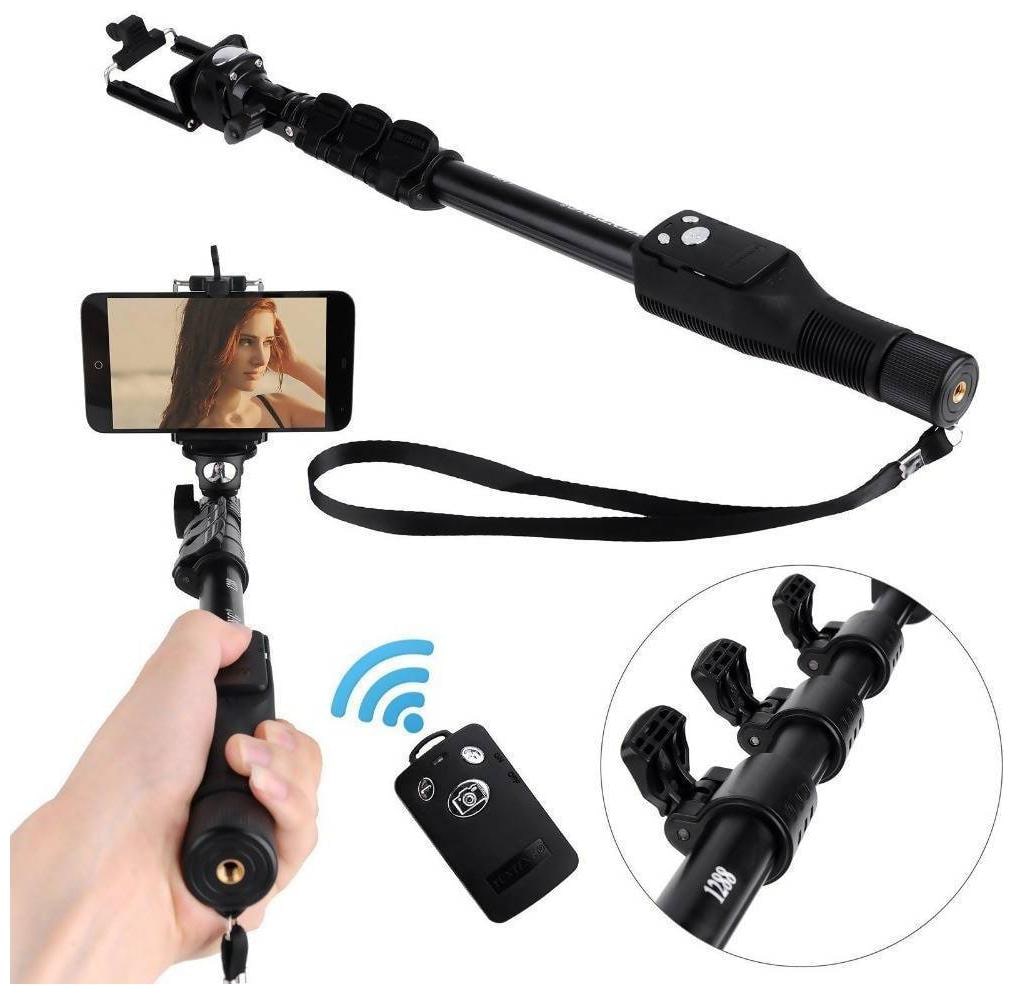 

288 Bluetooth Selfie Stick for Smartphones with Bluetooth Remote BY CHG