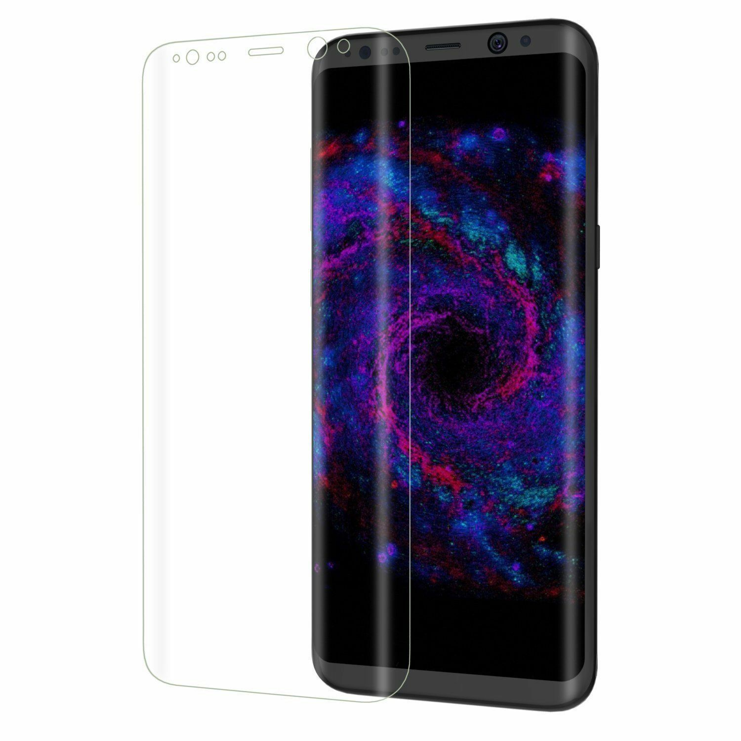 

2X 3D Edge Cover Screen Protector For Samsung Galaxy S8 S9 Plus Note 8 Note 9