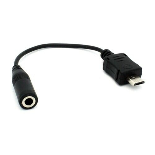 

3 5mm Female to Micro-USB Headset Adapter Earphone Jack for Cell Phones