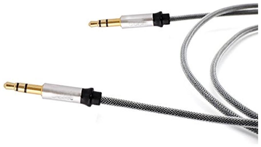 

SOUDAMINI AUX 3 5 mm Cable ( 1 5 m Silver )
