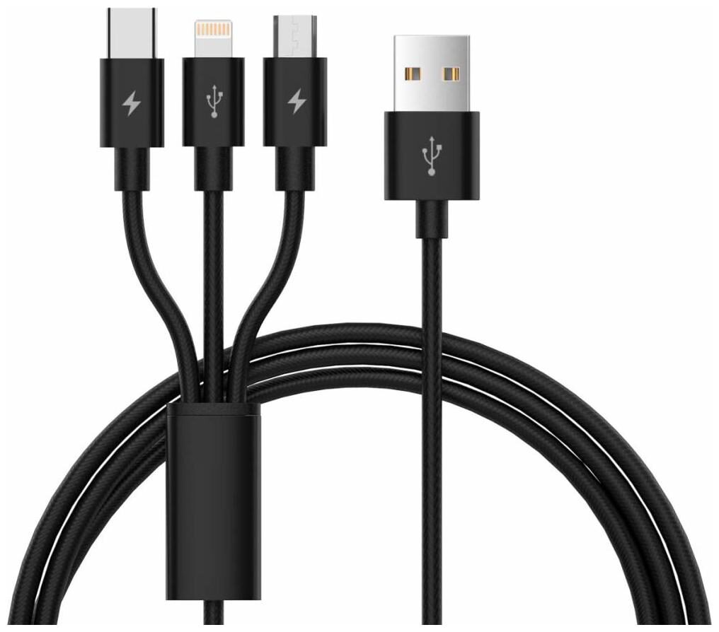 

PICKMALL Data Charging Multi Cable ( 1 5 Mtr Assorted )