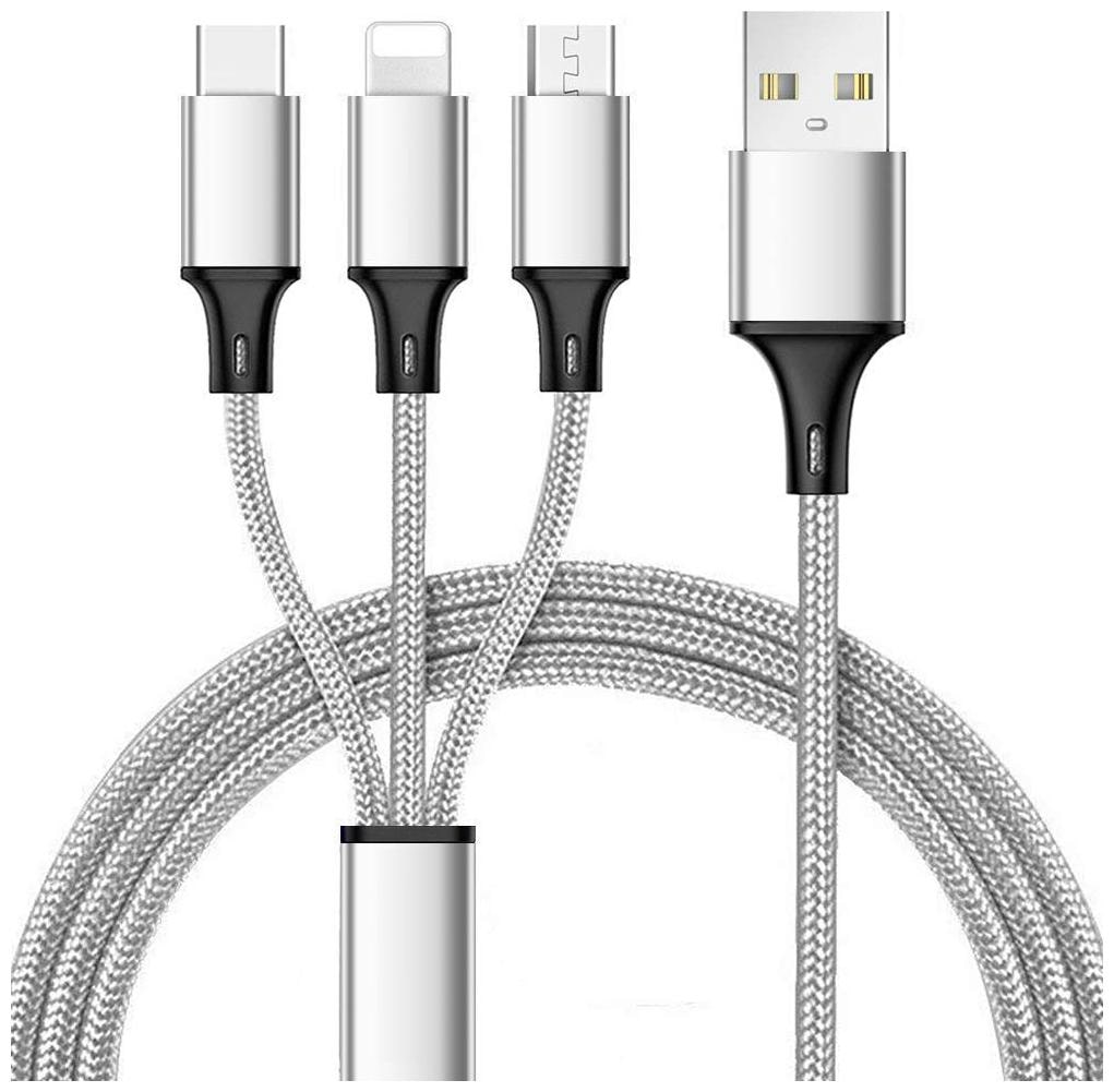 

PICKMALL Data Charging Multi Cable ( 1 5 Mtr Assorted )