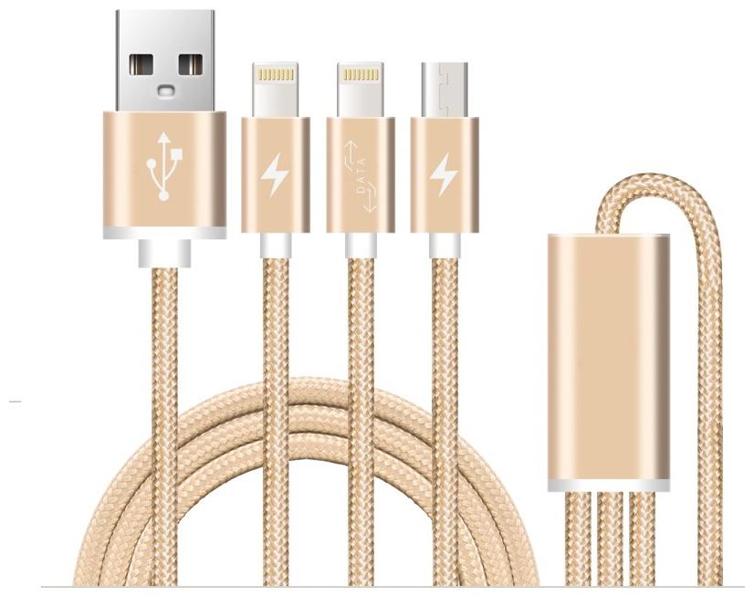 

PICKMALL Data Charging Multi Cable ( 1 5 Mtr Assorted )