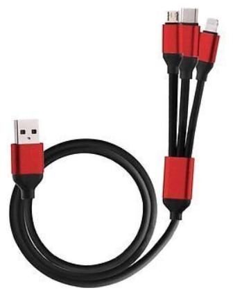 

S4 Data Charging 8 Pin (Lightning) Micro USB Cable ( 0 5-1m Assorted )
