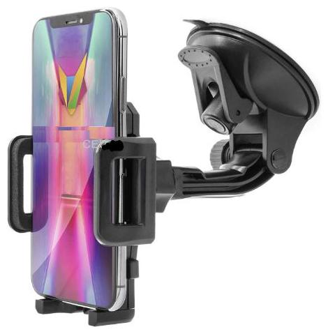 

360 Degree Rotatable Car Mobile Holder for Windshield Dashboard GPS Suction Stand