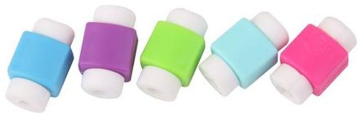 

5 pcs Iphone Cable Protector Saver For Iphone Ipad Lightning Usb Data Charging Cable ( Assorted Colors )