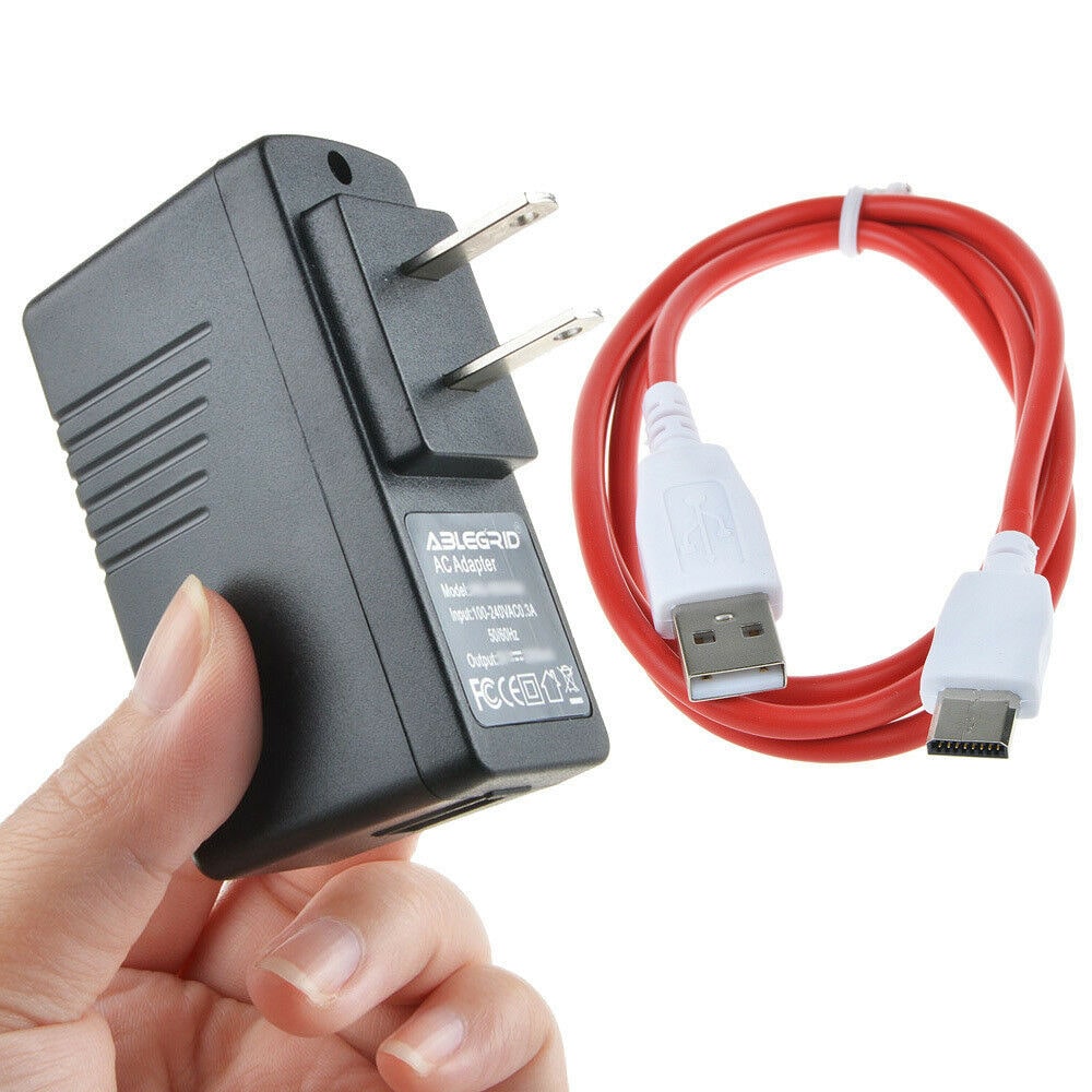

5V 2A Sync Data Charger USB Cable for Nabi Fuhu XD JR Kid HD Tablet