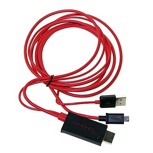 

6Ft 1080P Micro USB MHL to HDMI Cable adapter HDTV For Epic 4G Touch AT T i777