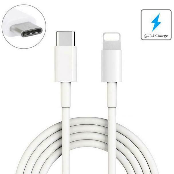 

6FT LONG TPE TYPE-C TO IPHONE CABLE WHITE SYNC USB WIRE J7W for SMARTPHONES