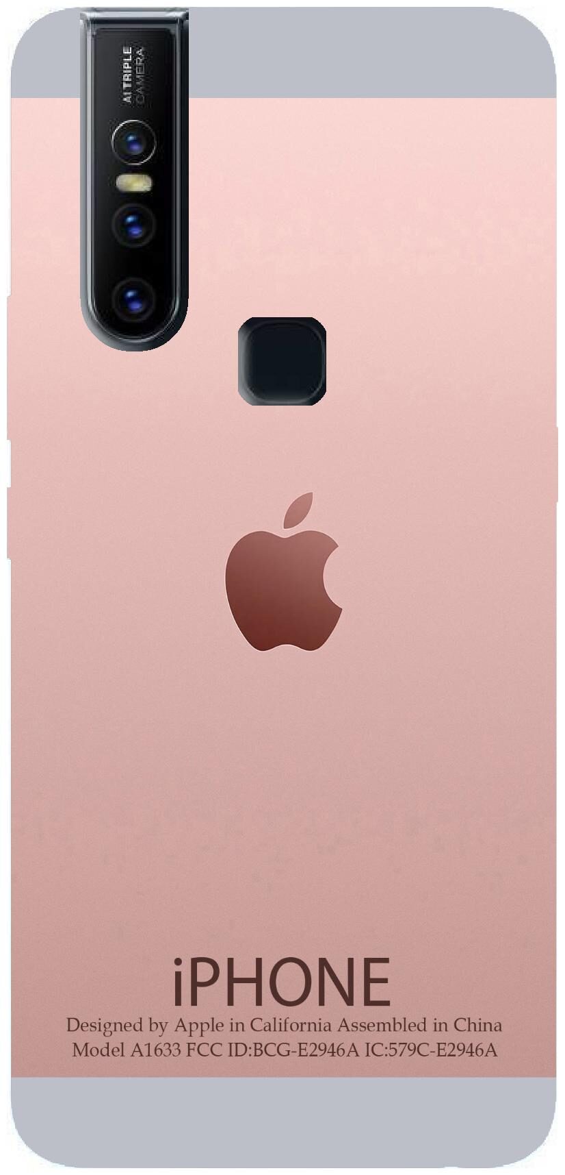 

91 AVILOOK CASES Silicone Back Cover For Vivo V15 ( Multi )