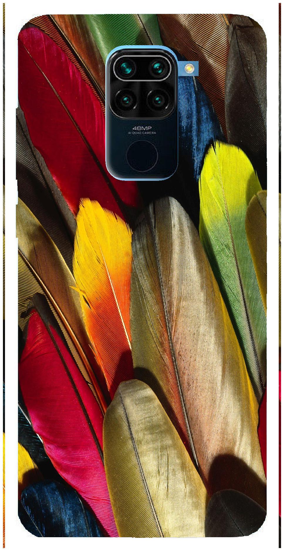 

91 AVILOOK CASES Redmi Note 9 Mobile Back Cover Multicolor