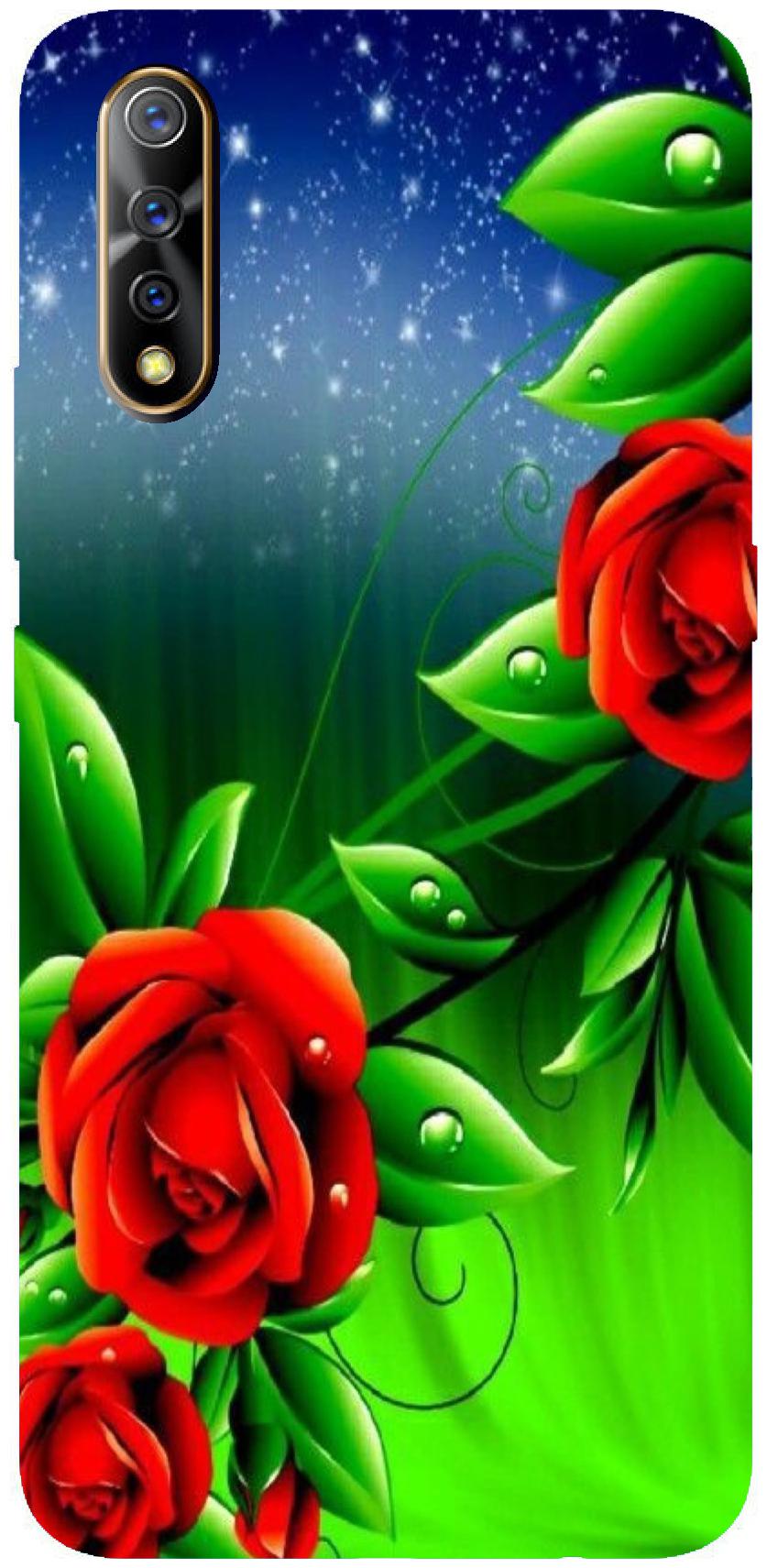 

91 AVILOOK CASES Silicone Back Cover For Vivo S1 ( Multi )