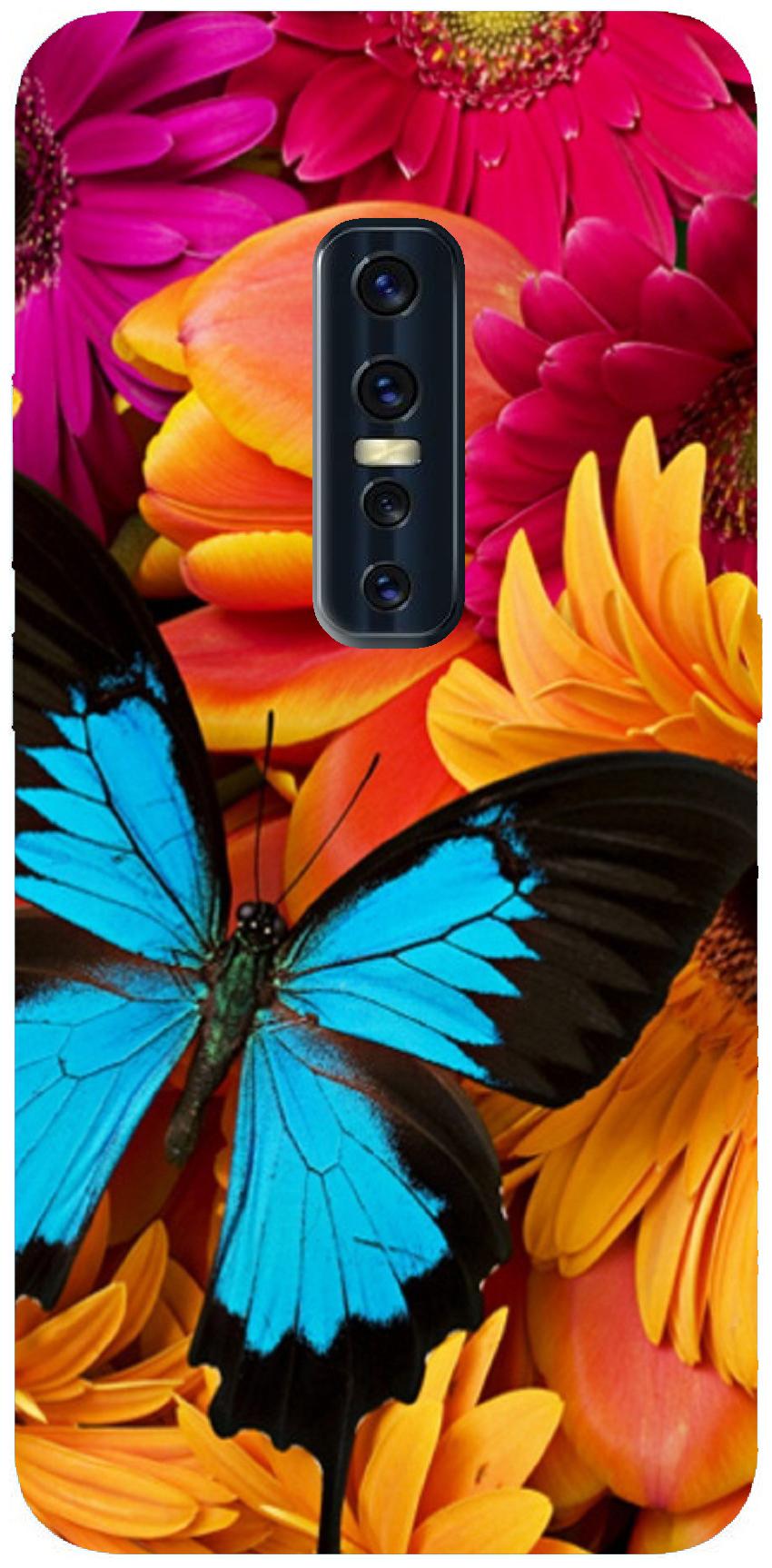 

91 AVILOOK CASES Silicone Back Cover For Vivo V17 Pro ( Multi )