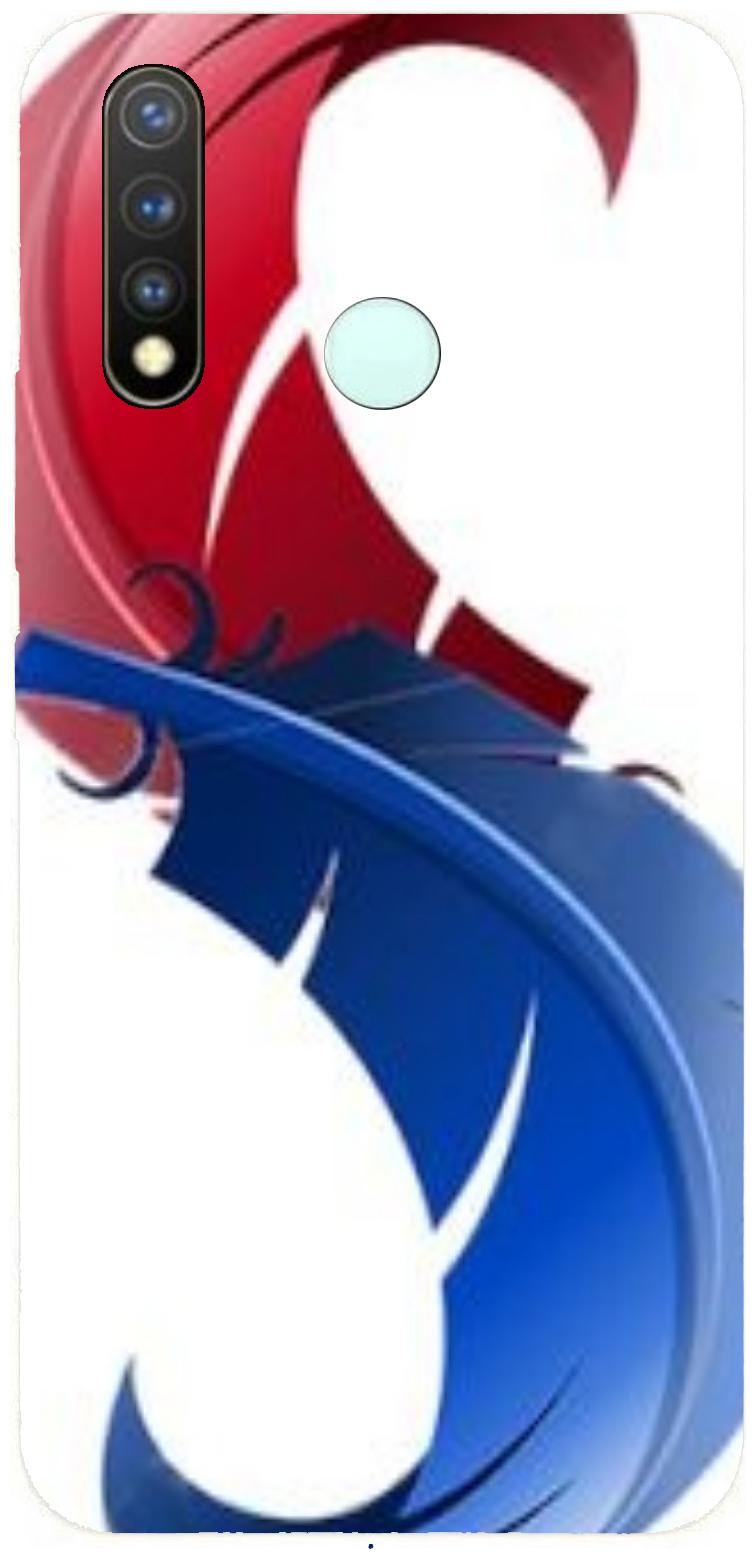 

9T9 Online Designer Back Cover For Vivo U20 (Multi)