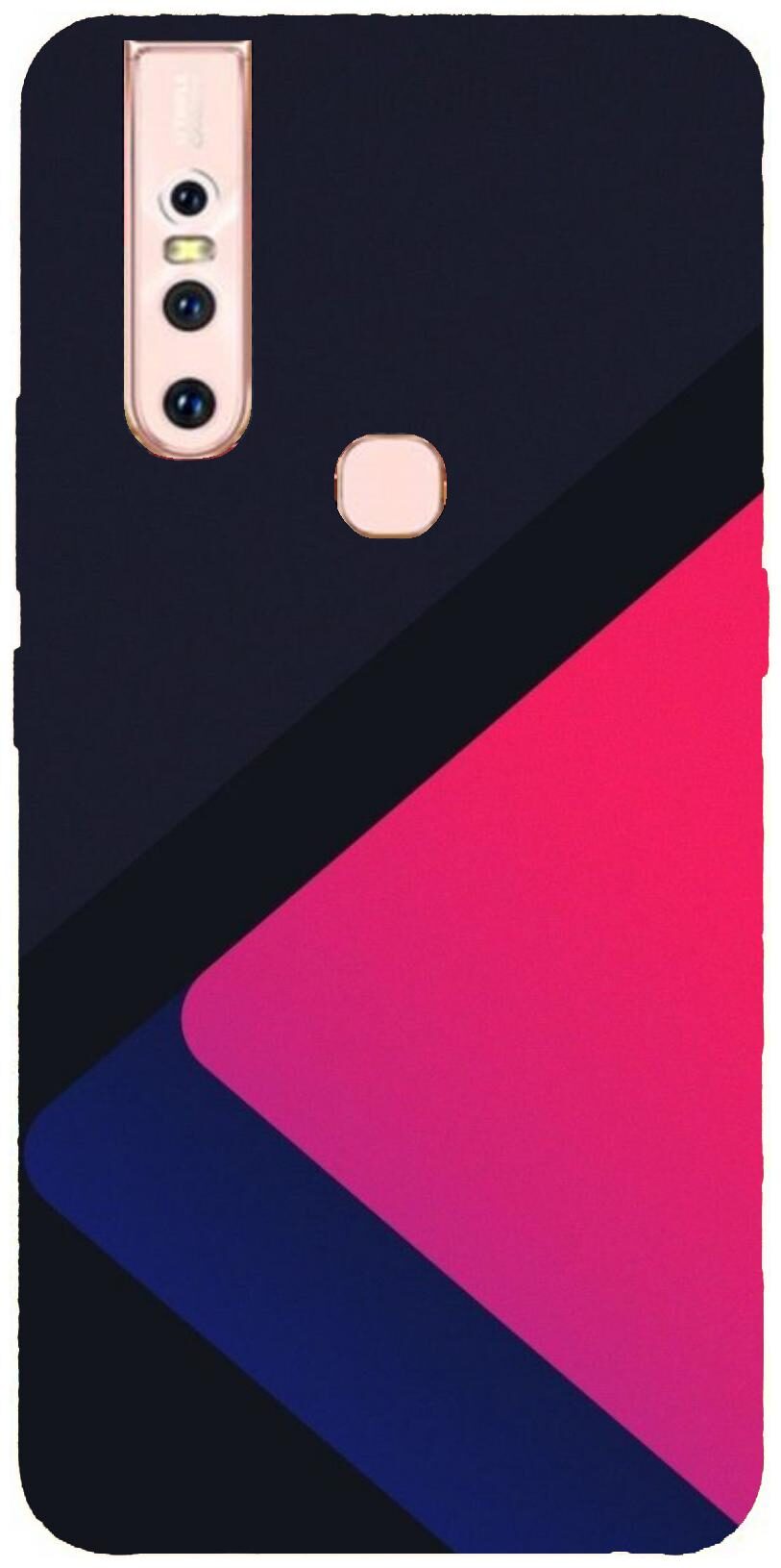 

9T9 Online Rubber Designer Back Cover For Vivo S1 ( Multi )