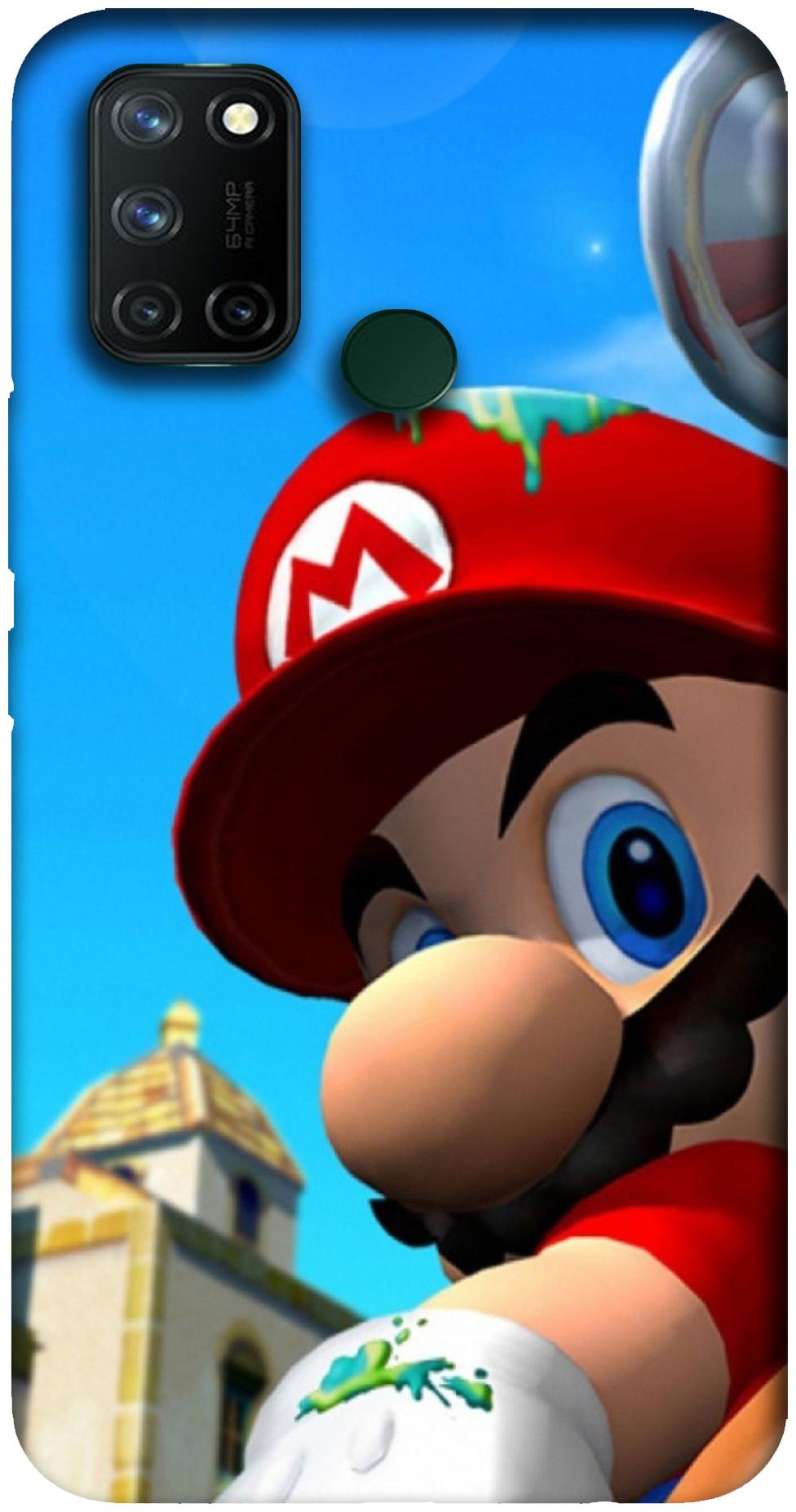

A M BROTHERS Cartoon Designer Back Cover Printed Mobile Back Case And Cover For Realme 7i Red