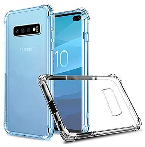 

A M BROTHERS TPU Back Cover For Samsung Galaxy S10 ( Transparent )
