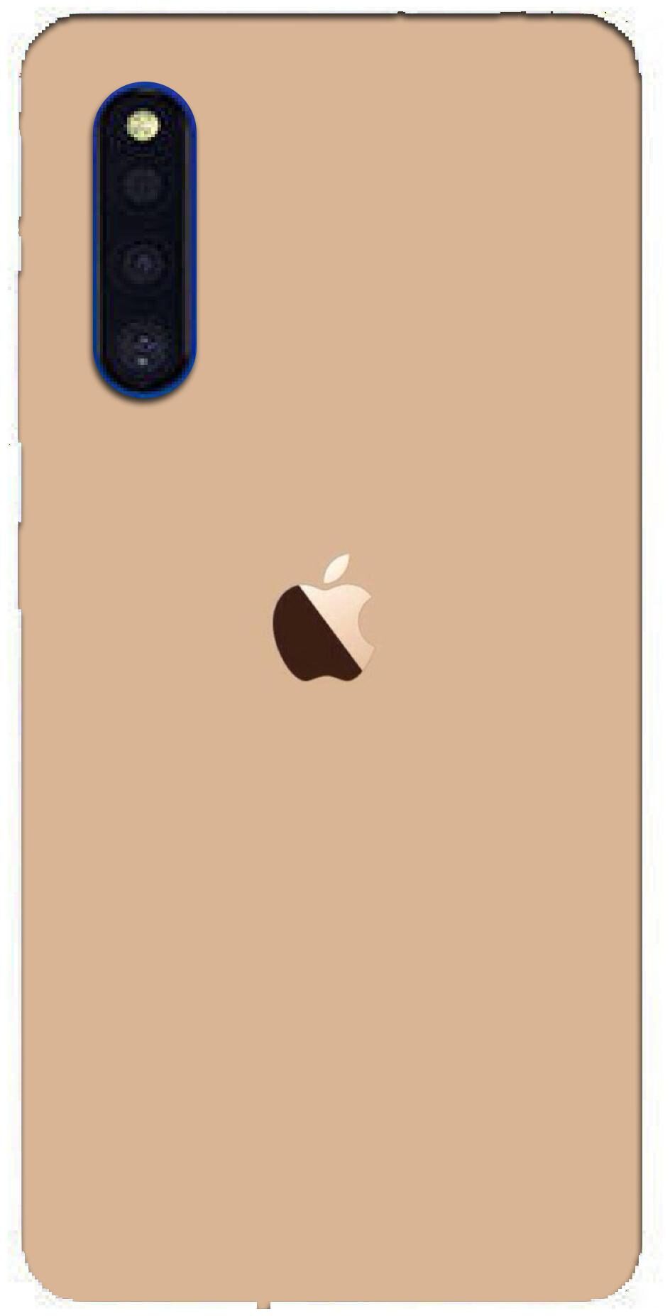 

A M BROTHERS Beige Apple Designer Multicolor Back Cover Printed Mobile Back Case And Cover For Samsung Galaxy A41