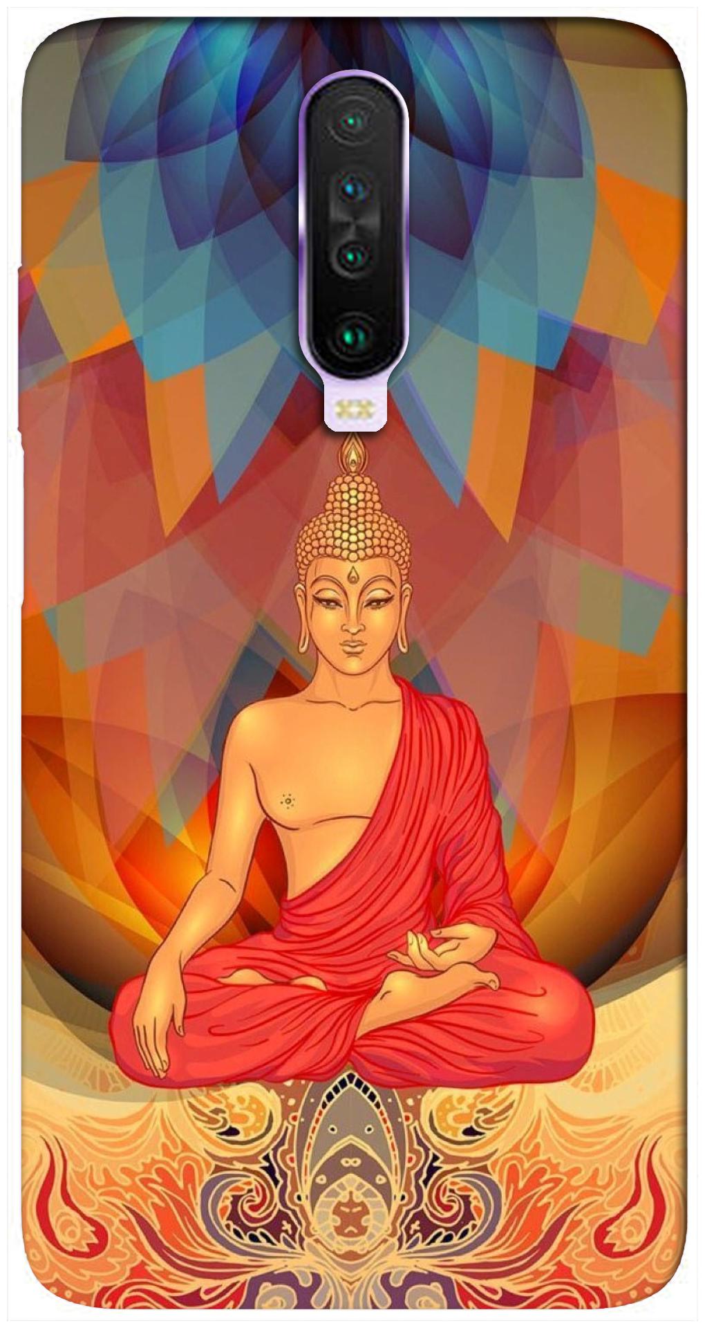 

A M BROTHERS Lord Multi Budhaa Designer Multicolor Back Cover Printed Mobile Back Case And Cover For Xiaomi Redmi K30