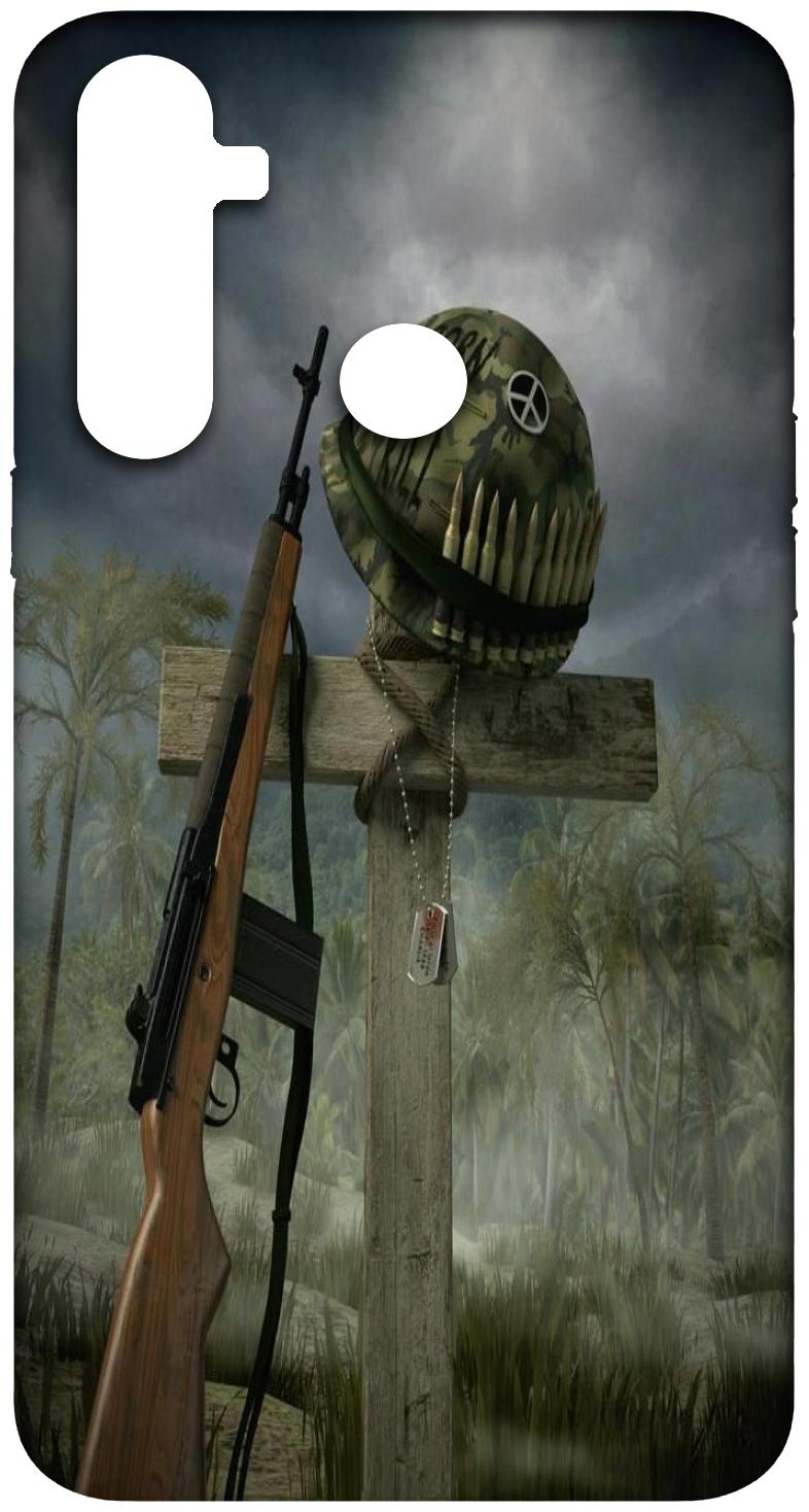 

A M BROTHERS Balidaan Nation Army Designer Multicolor Back Cover Printed Mobile Back Case And Cover For Realme Narzo 10