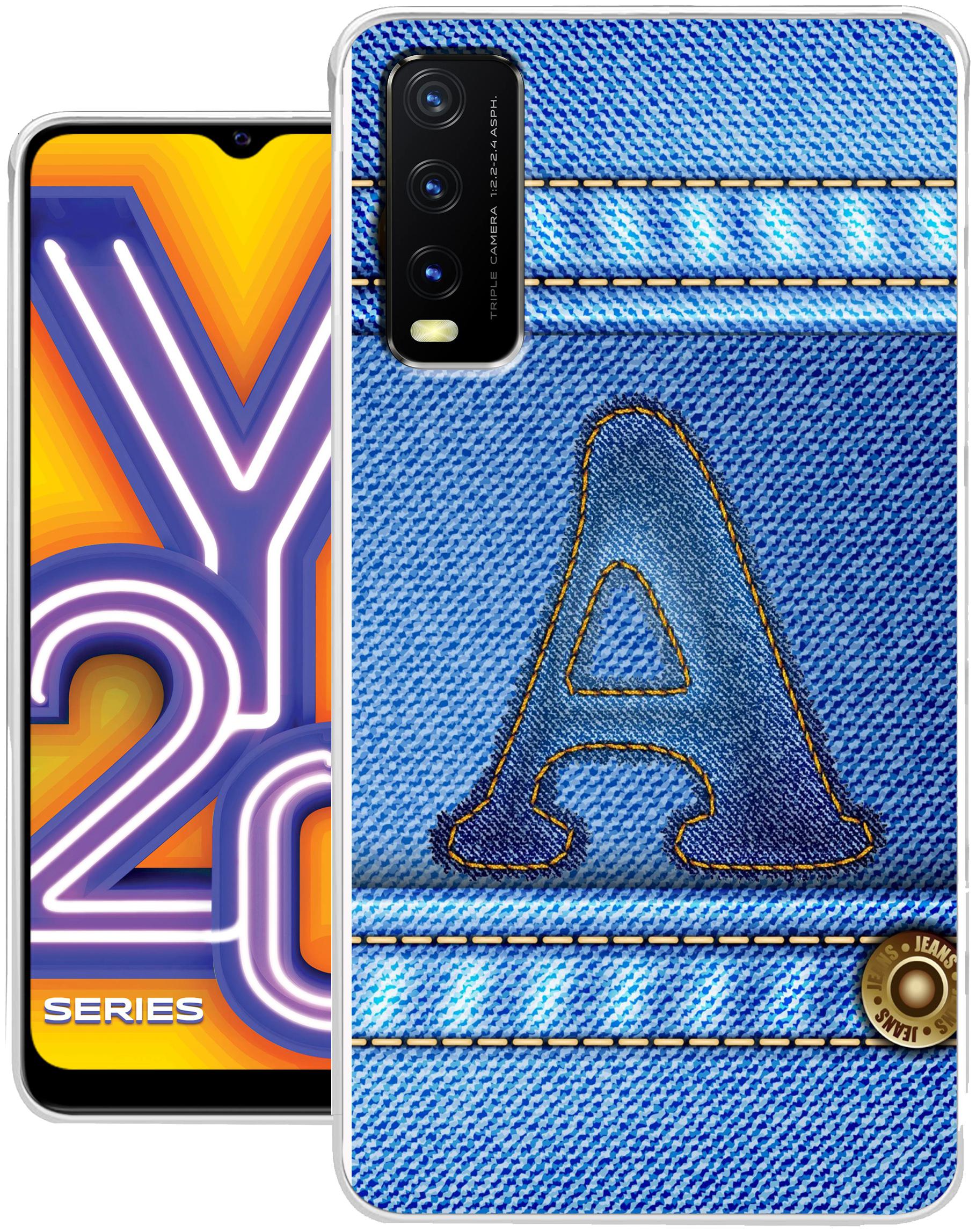 

A TO ZZ Silicone Back Cover For Vivo Y20i ( Multi )