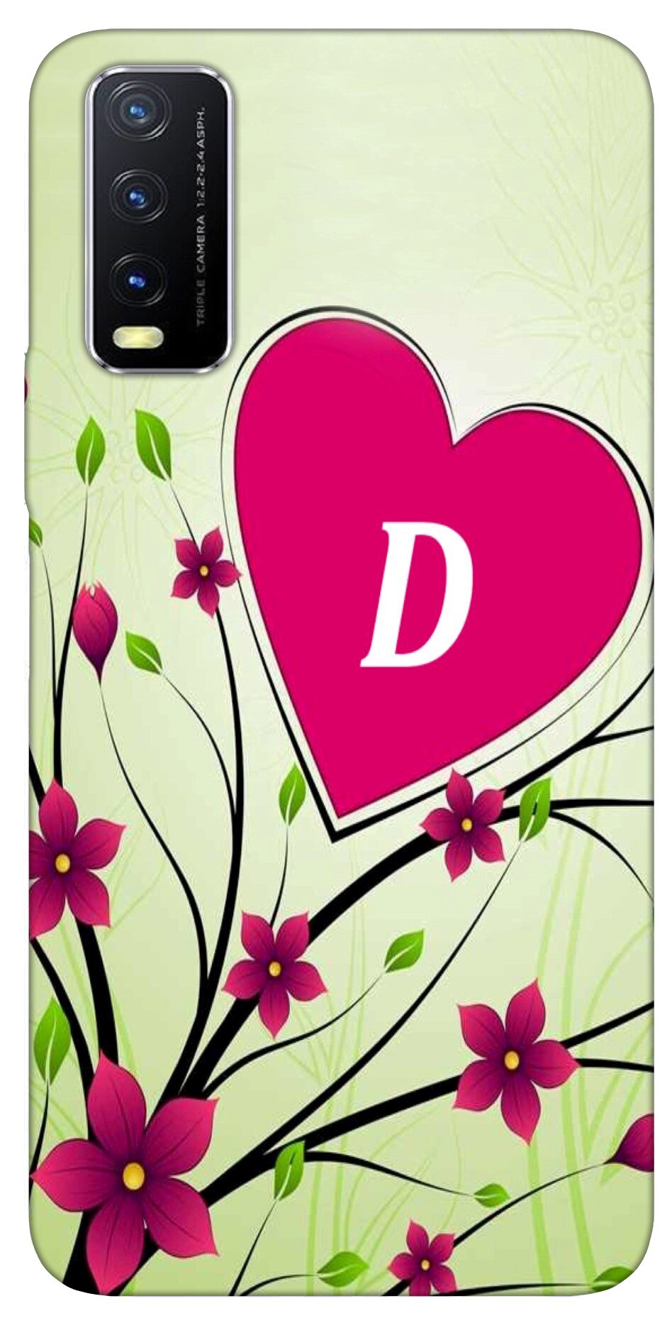 

A TO ZZ Hard Back Cover For Vivo Y20