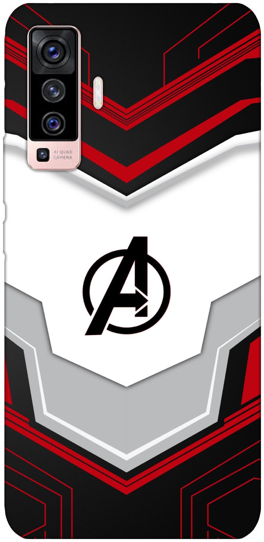 

A TO ZZ Silicone Back Cover For Vivo X50 (Multi)