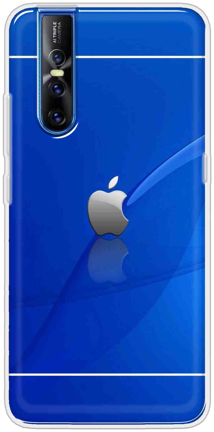 

A TO ZZ Silicone Back Cover For Vivo V15 Pro ( Multi )