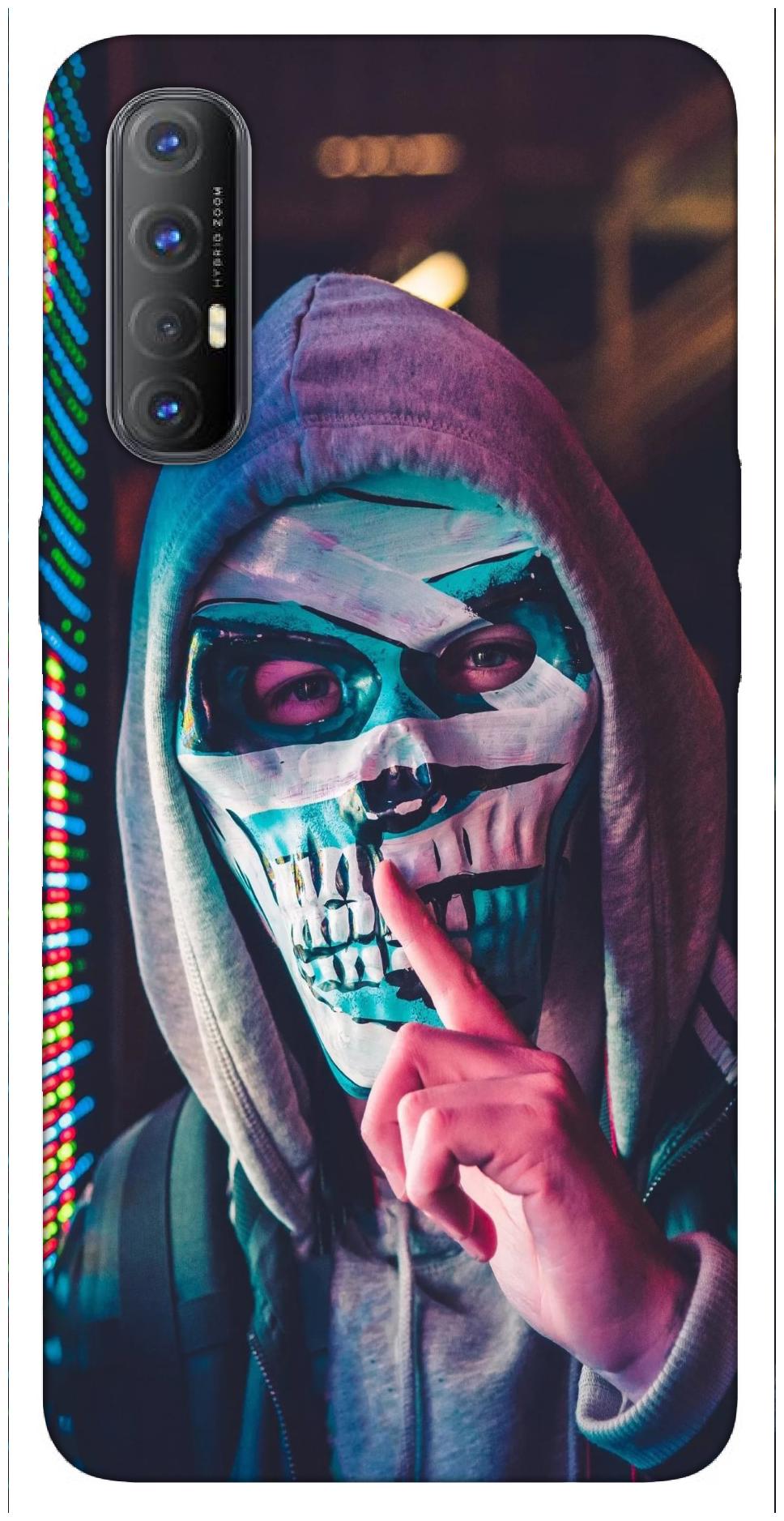 

A TO ZZ Silicone Back Cover For Oppo Reno 3 Pro ( Multi )
