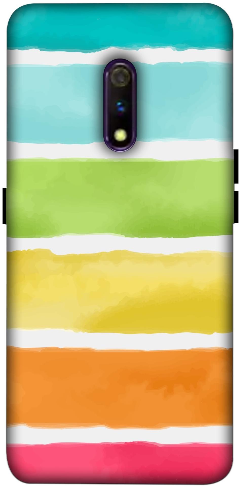 

A1 PRINTS Polycarbonate Designer Back Cover For Realme X ( Multi )