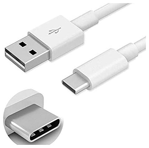 

AAR BEE WORLD Data Charging 3 in 1 (Lightning Micro USB Type-C) Cable ( 2 m White )