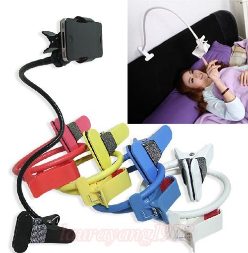 

AAR BEE WORLD Long Arms Mobile Phone Holder for Car Desktop Table Stand Assorted