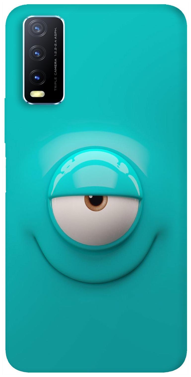 

Aartor Designer Plastic Hard Backcover For Vivo Y20i Multi