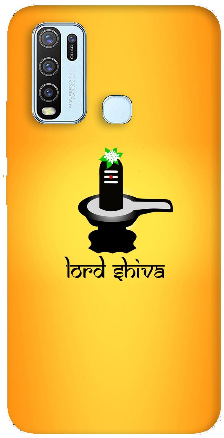 

Aartor Designer Plastic Hard Backcover For Vivo Y30 Multi